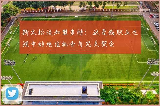 斯文松谈加盟多特：这是我职业生涯中的绝佳机会与完美契合